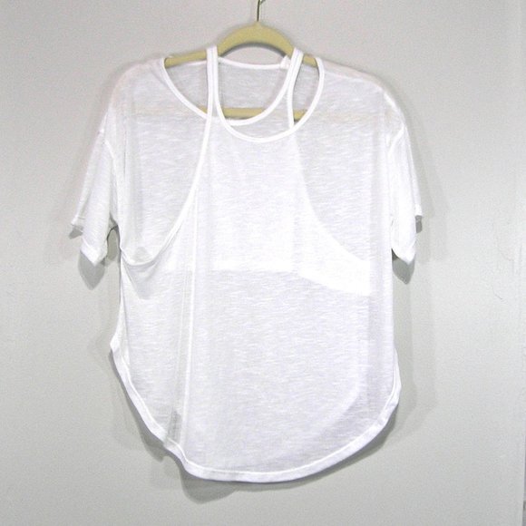 HALARA Relaxed Curved Hem Top SMALL - Picture 1 of 9